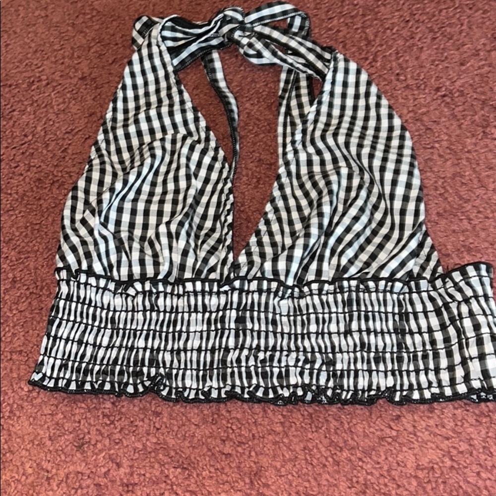 halter crop top
